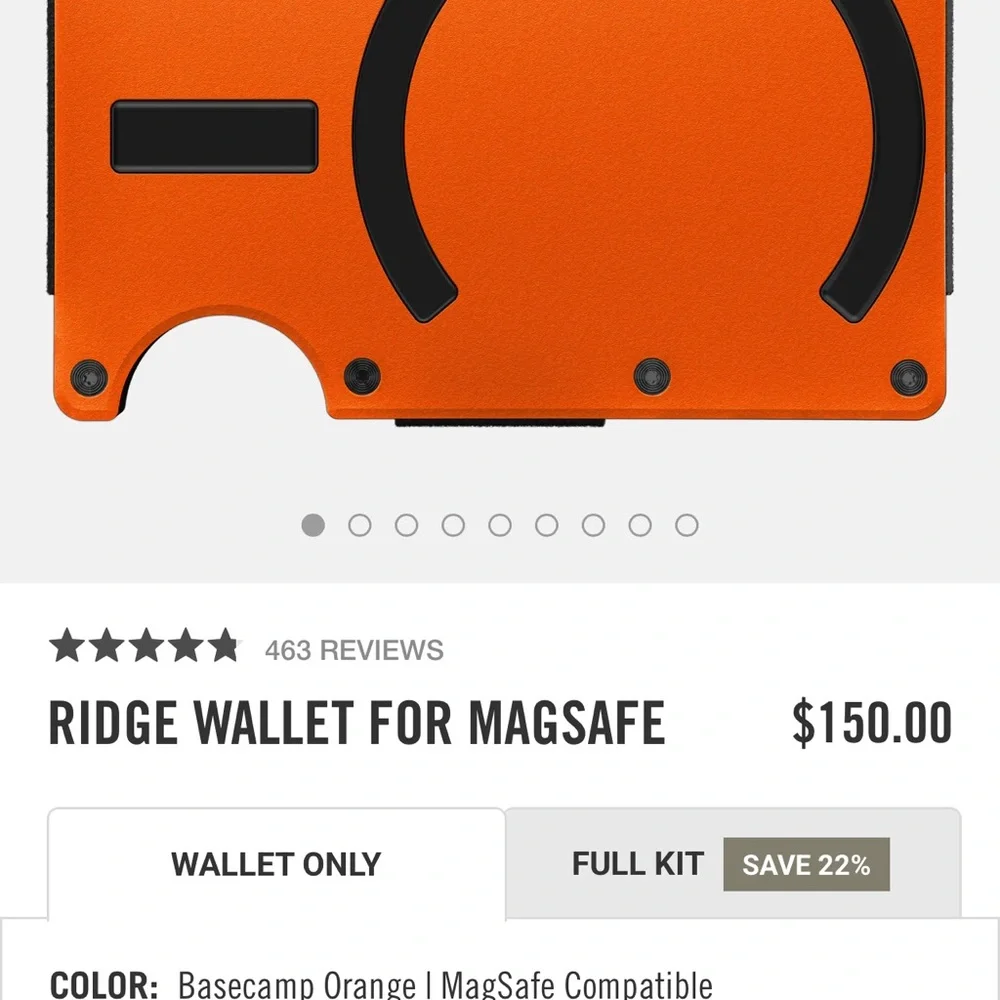 Ridge sleek durable